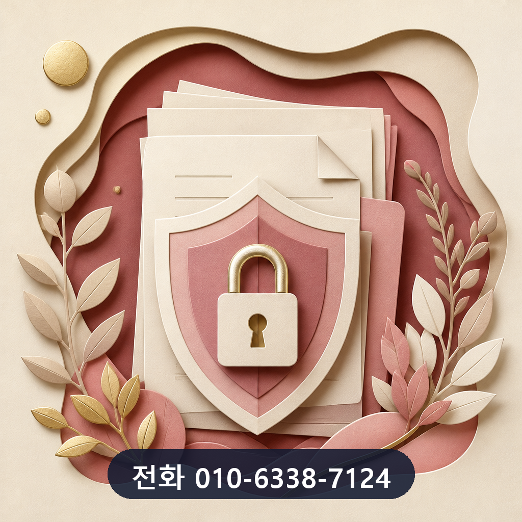 롯데카드 현금화 개인정보 보호 이미지